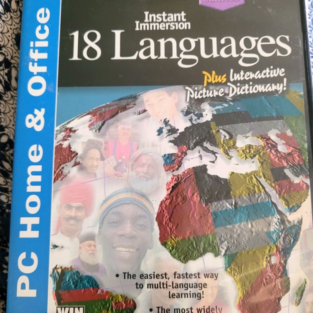 18 language inmersion tutor  never used